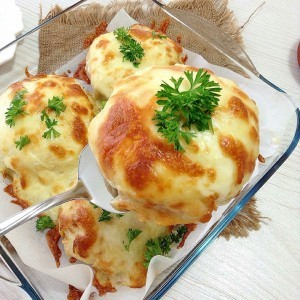 firin yemekleri — Sebzeli tavuklu yufka kebabı