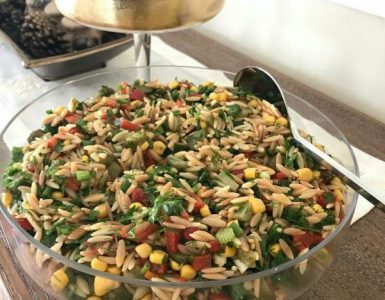 Arpa şehriye salatası
