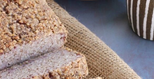 Glutensiz ve vegan beslenenler için saglikli bir ekmek tarifi