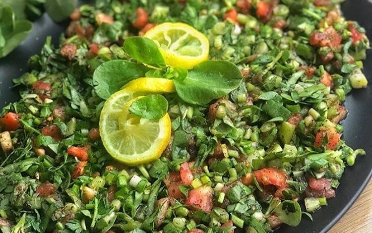 ekşili semizotu salatası