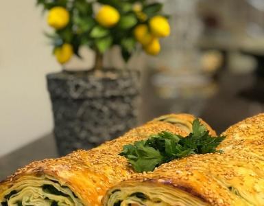 Ispanaklı Rulo Börek