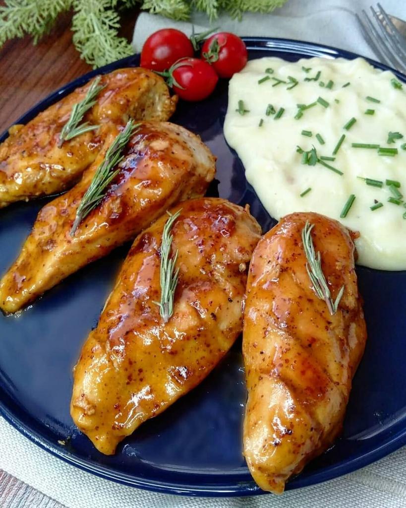 Ballı Hardallı Tavuk 4 Ballı Hardallı Tavuk