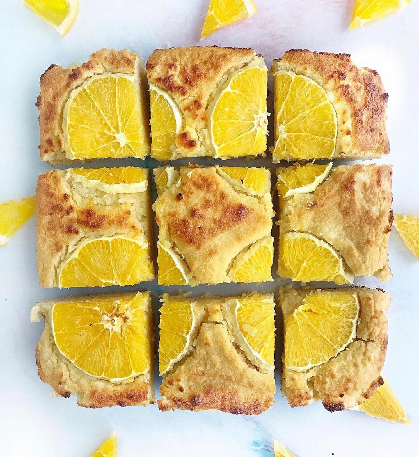 Glutensiz, Şekersiz Portakallı Kek 