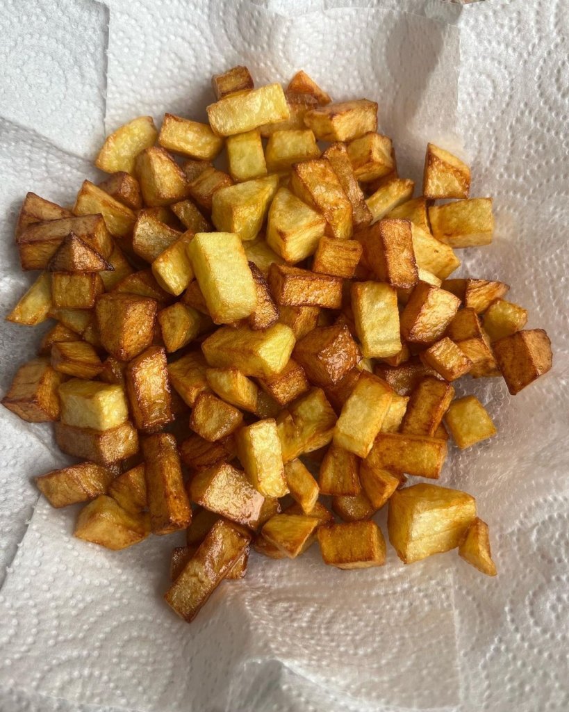 Kizarmis Patates Salatasi 6